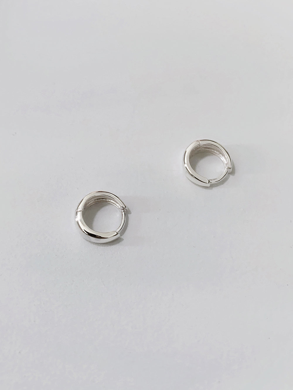 925 Silver Classic Hoop Earrings